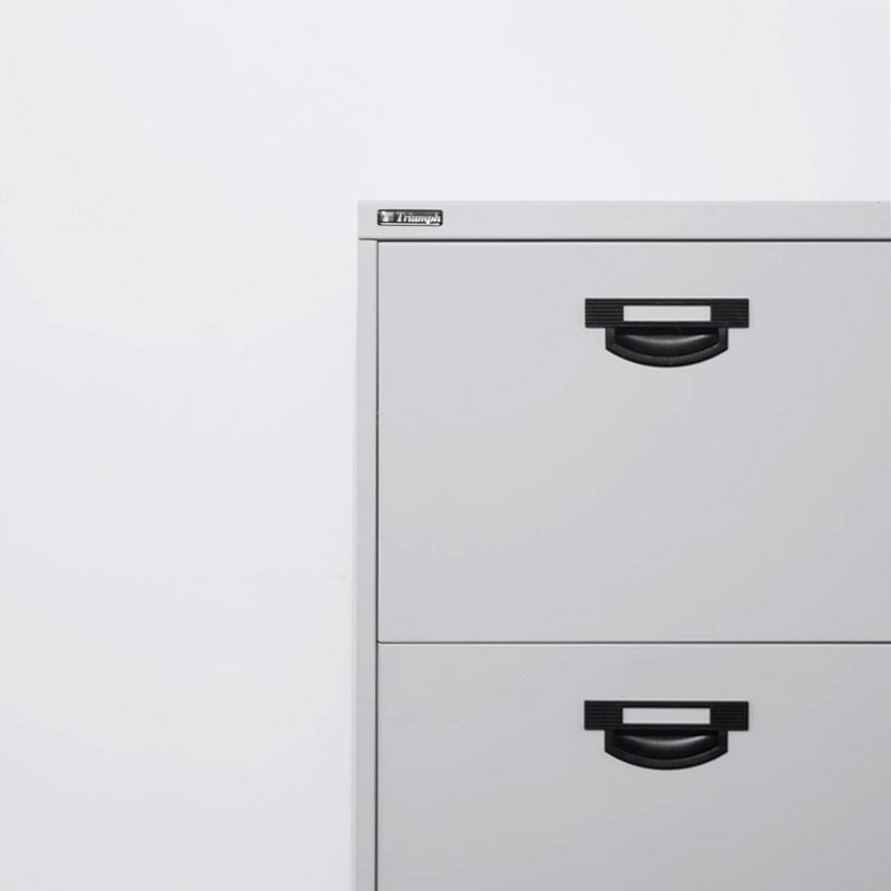 gray file cabinet